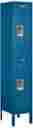 62152bl-u Yozos Storage Lockers Double Tier 1in Wide 5ft 12in Unassembled Standard Metal Locker Blue Office Stor 820996446664