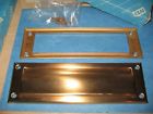 626b10 Ives Letter Slot Door Mail Plate Assembly Lot Dull Bronze
