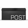 627987429695 Movo Home Edward Mailbox Wall Mount Matte Black