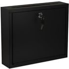 631-03-blk Adiroffice Multi Purpose Mailbox Drop Box Suggestion Wall 0815236016653