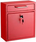 631-05-red Adiroffice Locking Drop Box