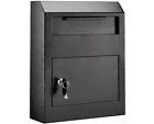 631-07 Adiroffice Steel Mountable Secure Deposit Locking Drop Box