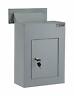 631-10-gry Adiroffice Through The Wall Drop Box Safe Durable 819598026268