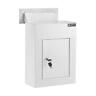 631-10-whi Adiroffice Through The Wall Drop Box Locking Adjustable 0819598026251