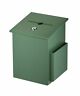 632-01-grn Adiroffice Square Wood Suggestion Box Wall Mountable With 819598021553