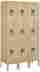 63352tn-u Salsbury Industries Standard Metal Locker Triple Tier 3 Wide 5 High 12 Deep Tan 820996107473