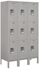 63355gy-u Salsbury Industries Standard Metal Locker Triple Tier Feet 820996107497