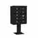 3410d-09blk 65.63 Salsbury Industries 10 Door High Unit Inches Double Column 9 Mb2 Doors Black