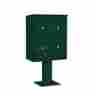 3410d-4pgrn 65.63 Salsbury Industries 10 Door High Unit Inches Double Column Stand-alone Parcel Lock