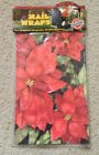 6514 Magnet Works Red Poinsettia Christmas Xmas Magnetic Mailbox 843259004135