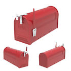 651519336984 Unbranded Steel Mailbox Post Outdoor Letter Storage Rural