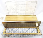 651b3 Ives Vintage Hb Solid Brass Letter Box Drop Mail Slot