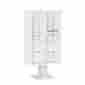 3414d-15wht 66.75 Salsbury Industries 14 Door High Unit Inches Double Column 15 Mb1 Doors 1 Pl5 And
