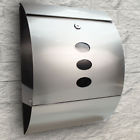 662575083309 Unbranded Durable Stainless Steel Mailbox Silver