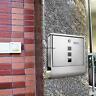 670924809326 Unbranded Letterbox Mailbox Mail Post Box Stainless Steel