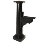 5831-b 673995857067 Unbranded Mayne Statesville Mailbox Post In Black