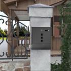 693594111155 Unbrand Large Capacity Letter Mailbox Outdoor Rustproof Lockable