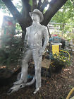 6ft Boot Art Garden Spurs Cast Boy Tall Alluminum