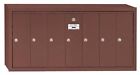 G7640665 7 Doors Vertical Mailbox Industries Bronze Salsbury 3507zsu
