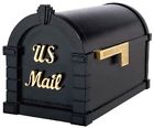 702645800075 Gaines Manufacturing Keystone Signature Series Mailbox In Brass