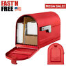 711181793291 Branded Post Mount Mailbox Storage Heavy Duty Metal