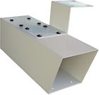 7113 Mail Boss Steel Newspaper Holder In White 0660753711303