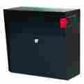 71133 Mail Boss Wall Mounted Mailbox Steel Security Lock Large Post Letter Secure Black 089902771133