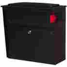 71232 Mail Boss Wall Mounted Mailbox Steel Security Lock Large Post Letter Lockable Secure
