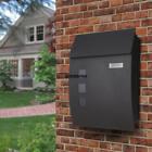 728120162377 Unbranded Waterproof Lockable Mailboxes Stainless Steel Outside Wall