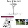 73028086 Yardsmart Vinyl Mailbox Post Stand White 040933280865