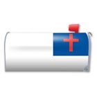 737534529638 Magnet America Christian Flag Mailbox Cover