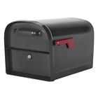 737546 Architectural Mailboxes Oasis Locking Mailbox Metal Pewter