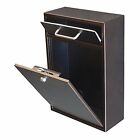 7418 Mail Boss Wall Mounted Mailbox Epoch Design Locking Drop Box Post Letter Heavy Duty 0660753741805