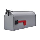 743138331416 Gibraltar Mailboxes Standard Steel Ribbed Post Mount Mailbox
