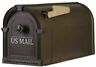 7445040198127 Postal Pro Plastic Post Mount Mailbox Large Brown