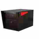 7506-p Mail Boss Locking Security Mailbox Manager Protects Against Theft Black