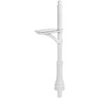 7513w Architectural Mailboxes Nantucket Decorative Post White 832794007497