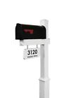 760680073601 Curb Impressions Rockport Mailbox System White Vinyl Plastic