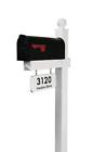 760680073625 Curb Impressions Augustine Mailbox System White Vinyl Plastic