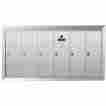 1250-6a 763128125061 Auth-florence Mailbox Recess Vert 1250 Ser 6-dr