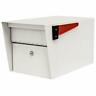 768813501021 Mail Boss Curbside Manager Security White Locking Mailbox