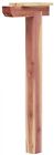 779101 Mailbox Post Kit Red Cedar Aromatic Wood Anchor 691171779101
