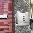 786132998063 Unbranded Stainless Letterbox Mailbox Box Home Use With