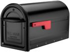 7900-2b-r Architectural Mailboxes Mapleton Post Mount Mailbox Black With 0832794007824