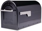 7900-7b-sr-10 Architectural Mailboxes Post Mount Mailbox Black Large Compartment 0832794007015