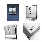 79236 Ferty Wall Mounted Security Mailboxes Letterbox Stainless Steel 763310005669