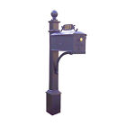793573699817 Addresses Of Distinction Williamsburg Mailbox Post Kit Style