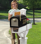 799331914307 Mailbox With Flower Planter