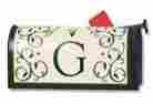 8.43e Magnet Works Grande Manor Monogram G Magnetic Mailwrap Mailboxes 843259028100