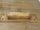 76072 " 8 Copper Patina Antique Mailbox Slot Measures Nice Door 2.5